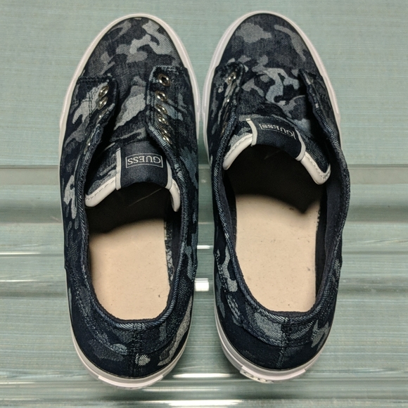 Guess GW Gelise Camo Sneakers Size 8 - Picture 7 of 9
